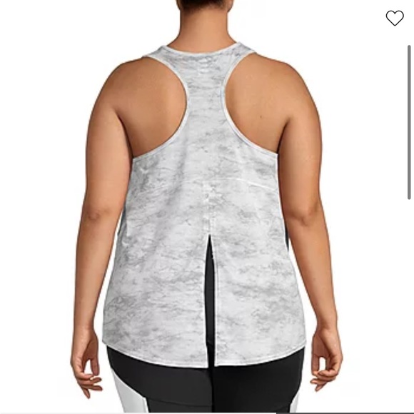 NWT Xersion White & Grey Workout Tank - Picture 3 of 8